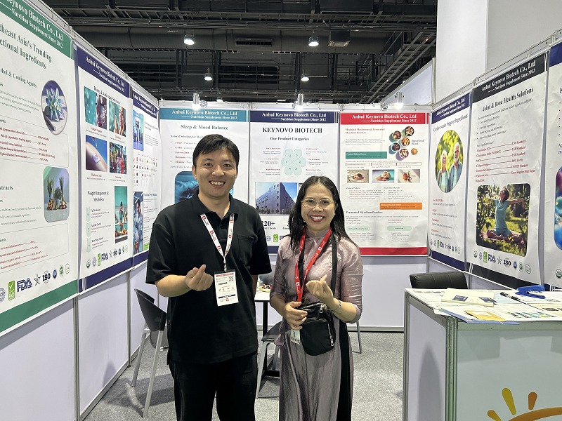Stan Keynovo M38 Menarik Mitra Global di Vitafoods Asia 2025